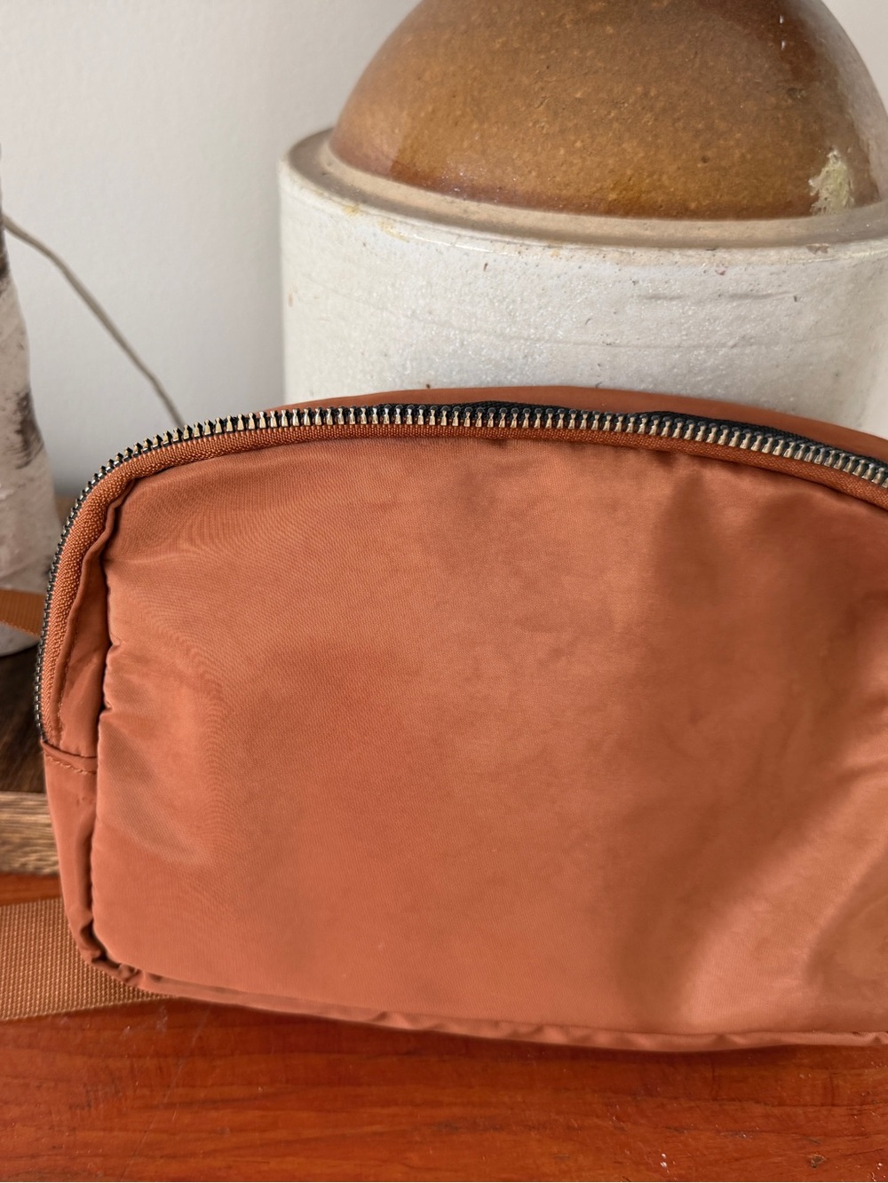 Rust Brown Crossbody Sling Bag